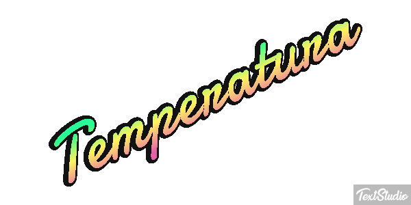 Temperatura Efeito do texto