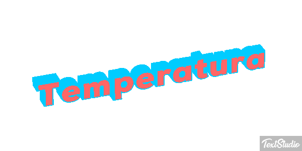 Temperatura Efeito do texto