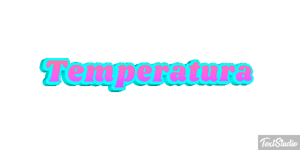 Temperatura Efeito do texto