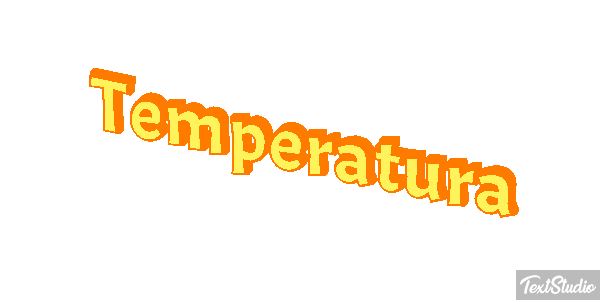 Temperatura Efeito do texto