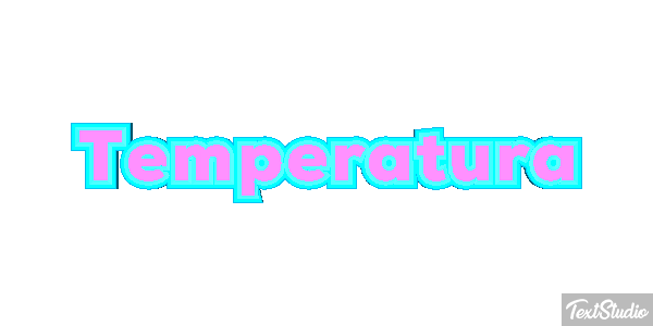 Temperatura Efeito do texto