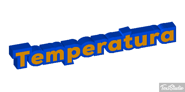 Temperatura Efeito do texto