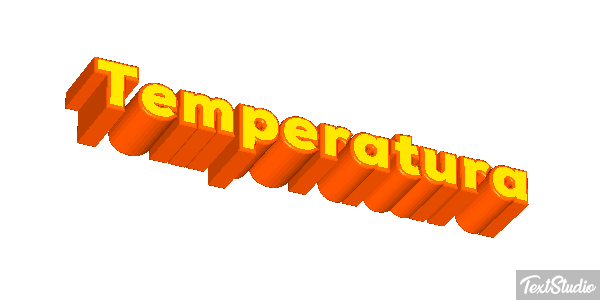 Temperatura Efeito do texto