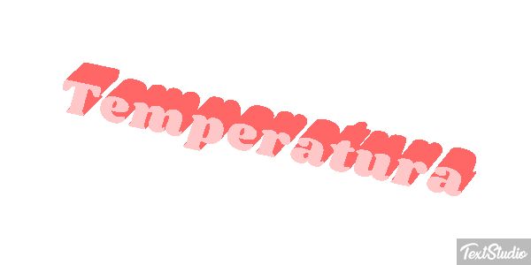 Temperatura Efeito do texto