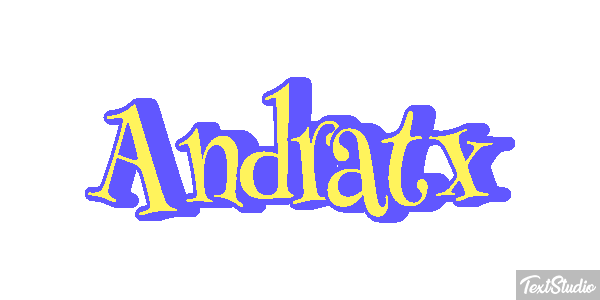 Andratx Текстовый эффект