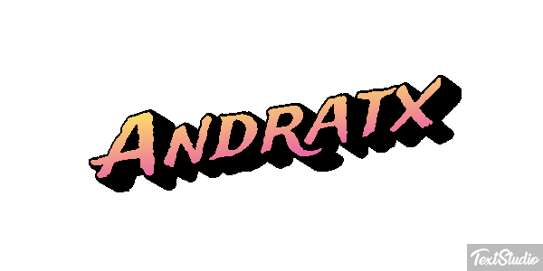 Andratx Текстовый эффект