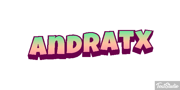 Andratx Текстовый эффект