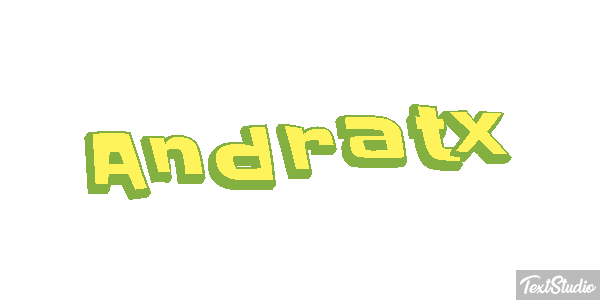 Andratx Текстовый эффект