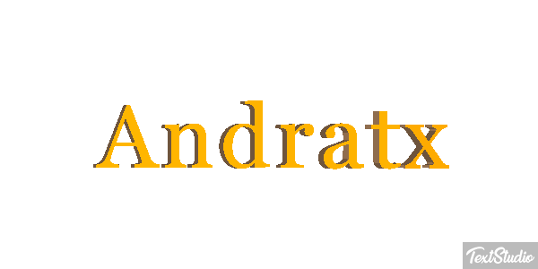 Andratx Текстовый эффект