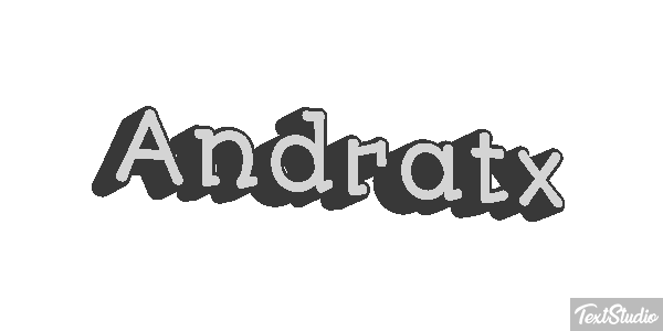 Andratx Текстовый эффект