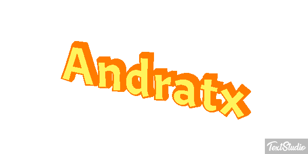Andratx Текстовый эффект