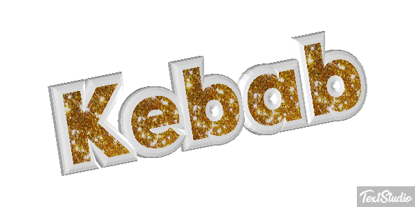 Kebab Text effect