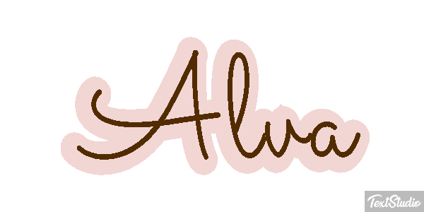 Alva Text effect