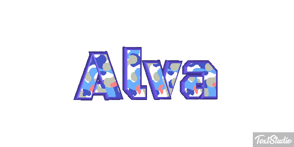 Alva Text effect