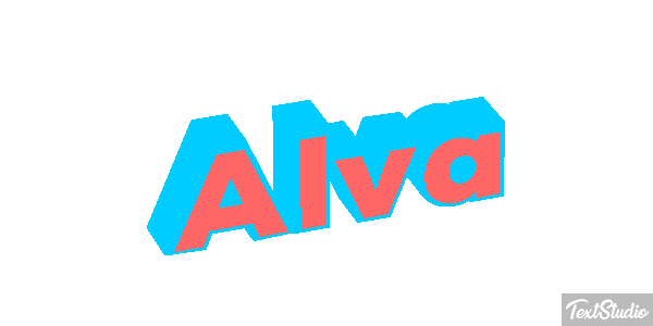 Alva Text effect