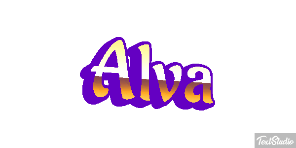 Alva Text effect