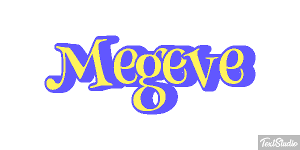 Megève Efekt tekstowy