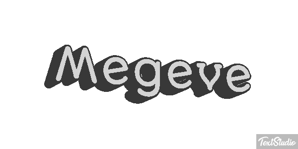 Megève Efekt tekstowy