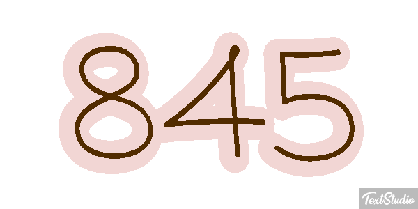 845 Текстовый эффект