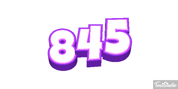 845 Текстовый эффект
