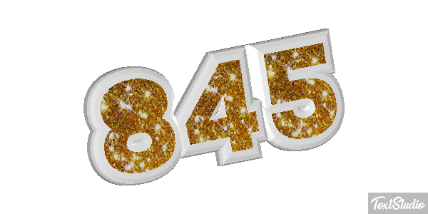 845 Текстовый эффект