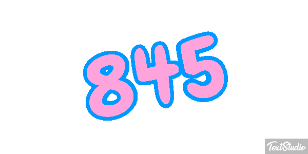 845 Текстовый эффект