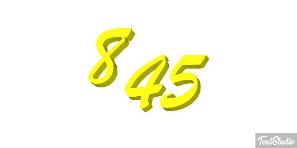 845 Текстовый эффект