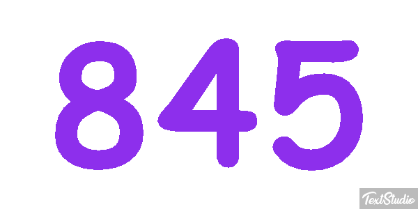 845 Текстовый эффект