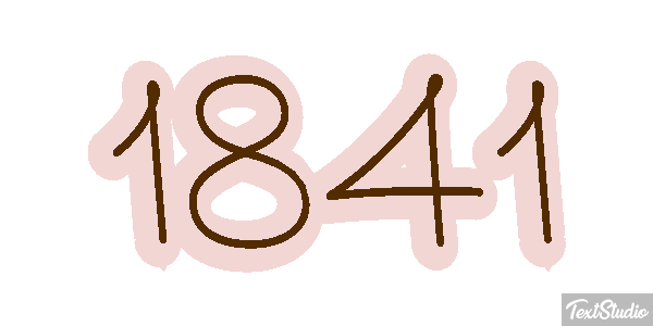 1841 テキスト効果