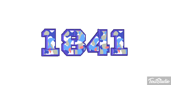1841 テキスト効果