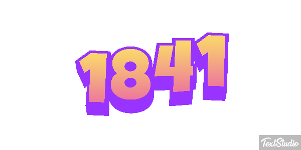 1841 テキスト効果