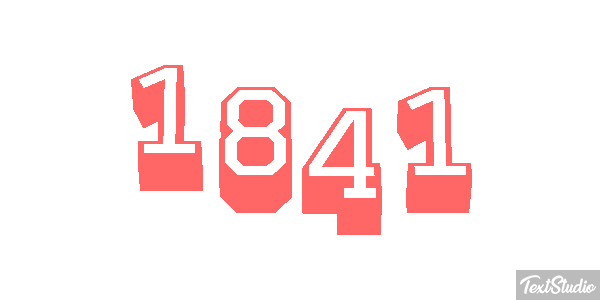 1841 テキスト効果