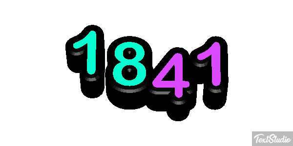 1841 テキスト効果