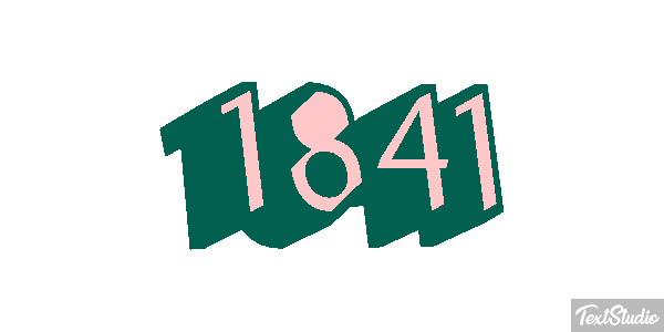 1841 テキスト効果