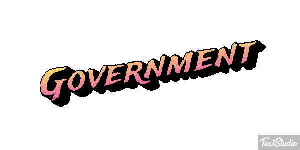 Government Texteffekt