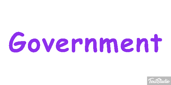 Government Texteffekt