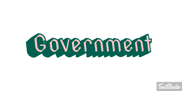 Government Texteffekt