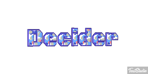 Décider Effet de texte