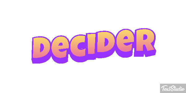 Décider Effet de texte