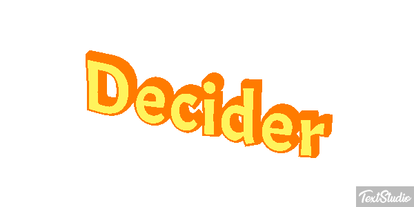Décider Effet de texte