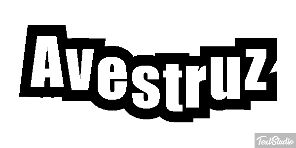 Avestruz Efekt tekstowy