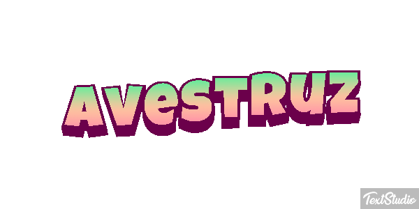 Avestruz Efekt tekstowy