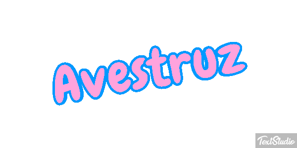 Avestruz Efekt tekstowy