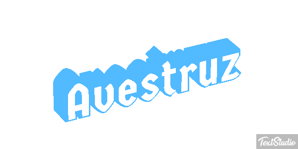 Avestruz Efekt tekstowy