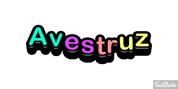 Avestruz Efekt tekstowy