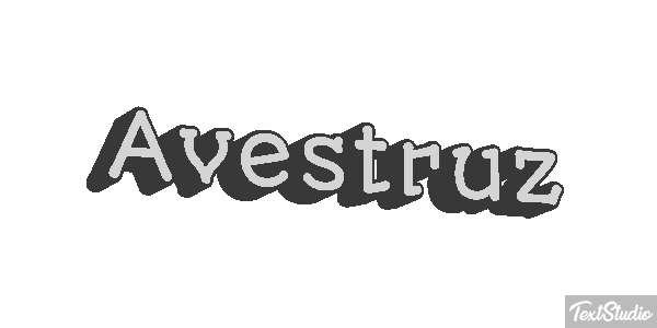 Avestruz Efekt tekstowy