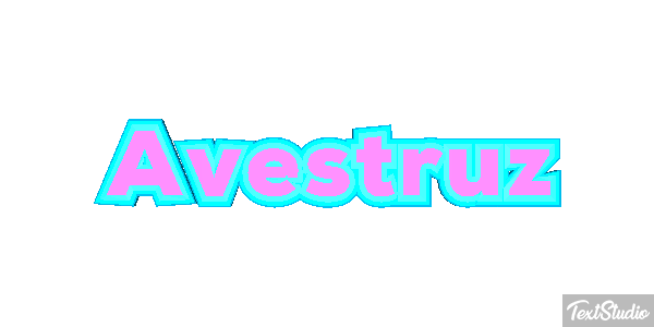 Avestruz Efekt tekstowy