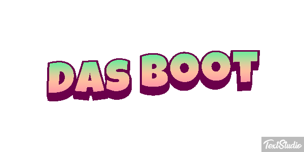 Das Boot テキスト効果