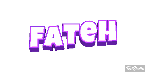 Fateh Effetto testo