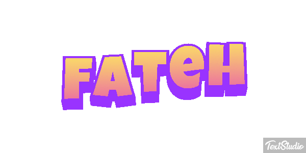 Fateh Effetto testo